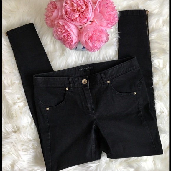 Theory Ankle Zip Up Skinny Jeans - Picture 2 of 8
